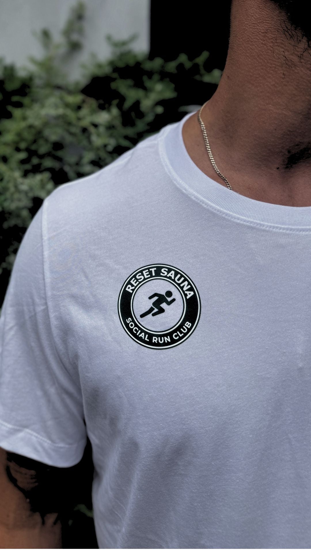 Nike x Reset Social Run Club T-shirt HVID unisex