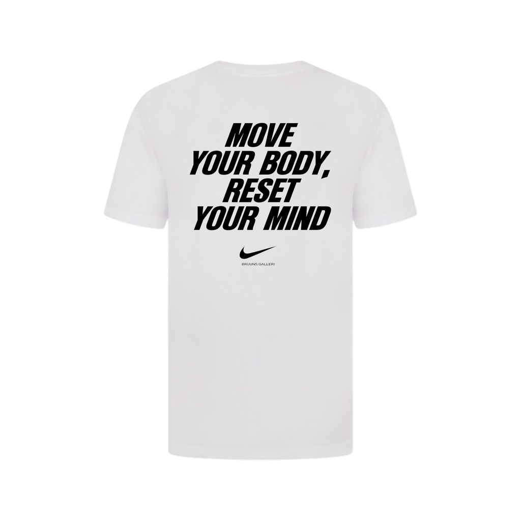 Nike x Reset Social Run Club T-shirt HVID unisex