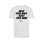Nike x Reset Social Run Club T-shirt HVID unisex