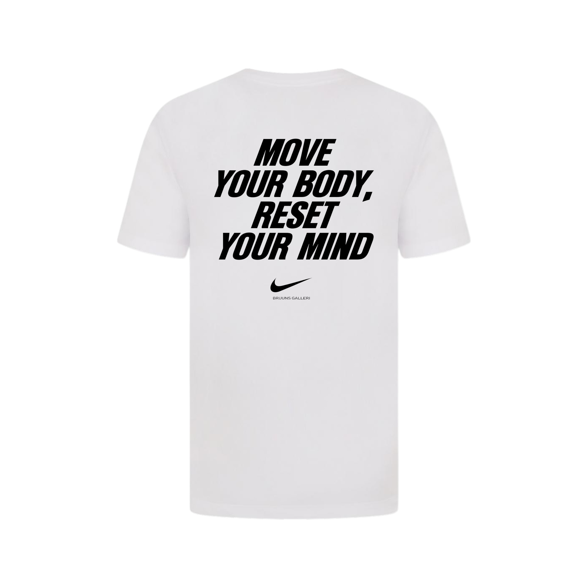 Nike x Reset Social Run Club T-shirt HVID unisex